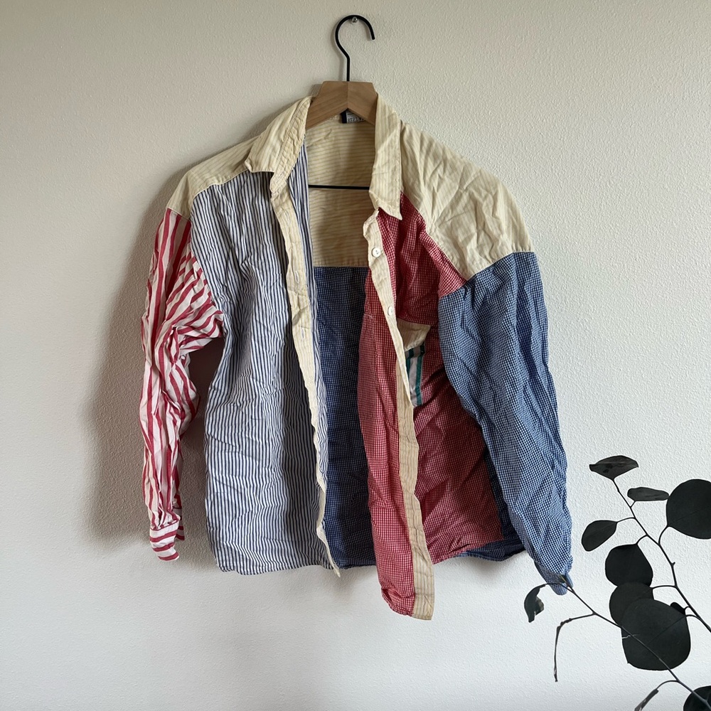 Large button up